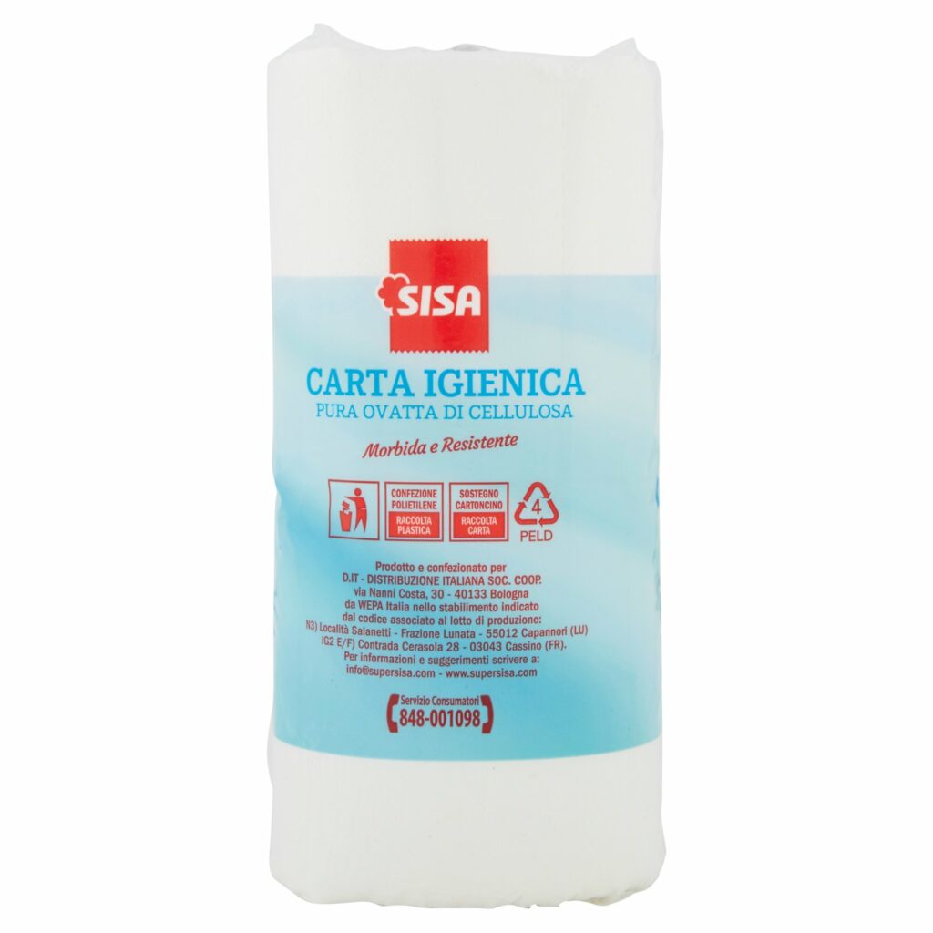 Sisa Carta Igienica 4 pz