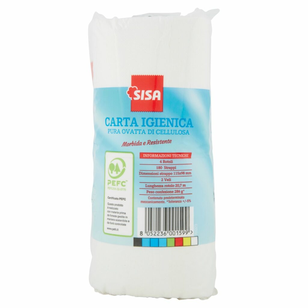 Sisa Carta Igienica 4 pz