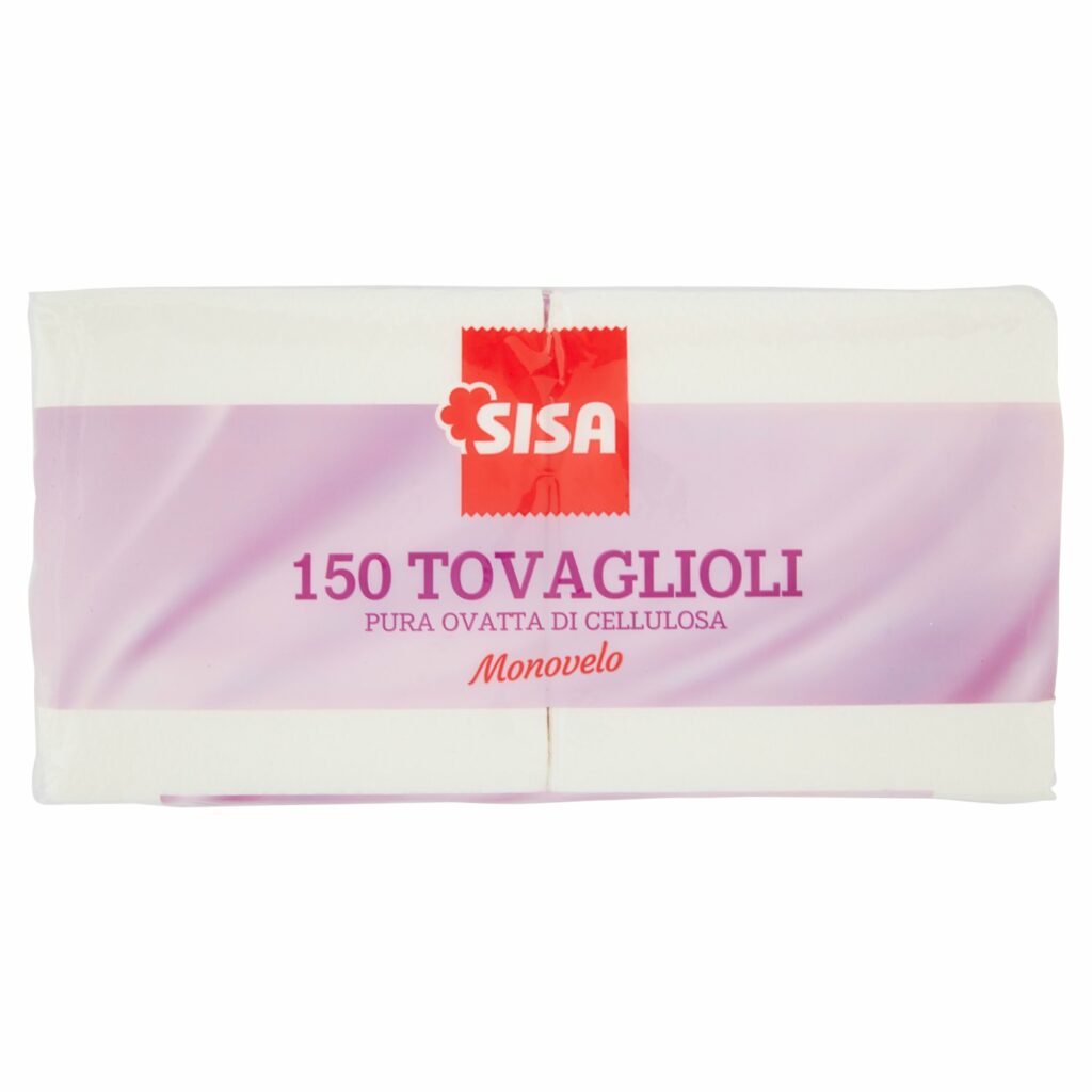 Sisa Tovaglioli Monovelo 150 pz