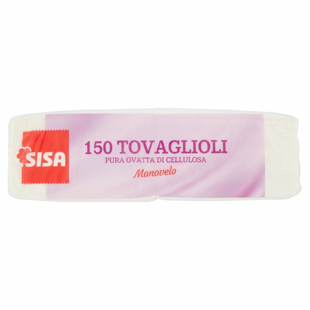 Sisa Tovaglioli Monovelo 150 pz