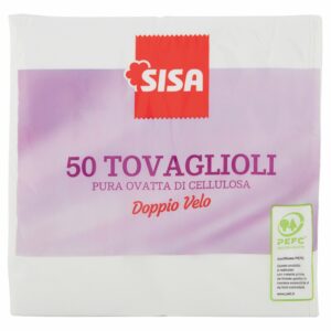 Sisa Tovaglioli Doppio Velo 50 pz
