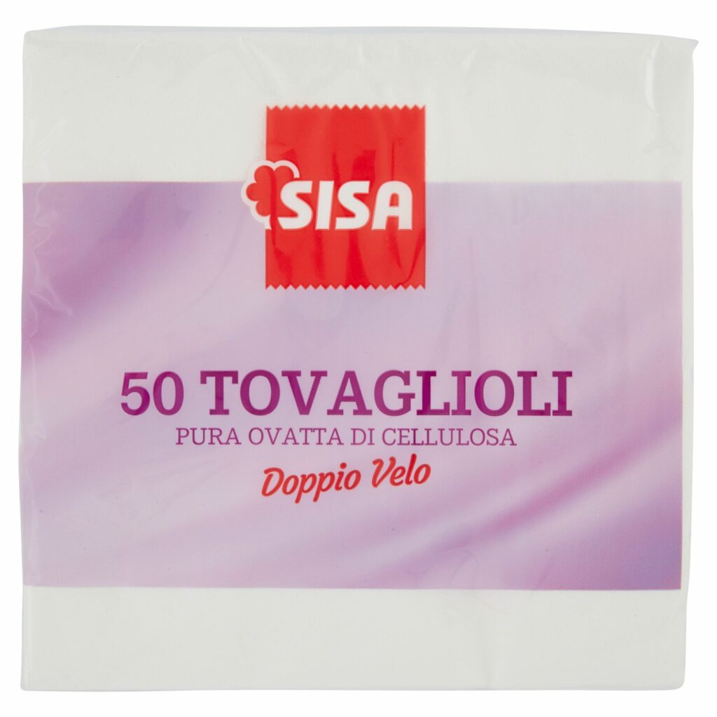 Sisa Tovaglioli Doppio Velo 50 pz