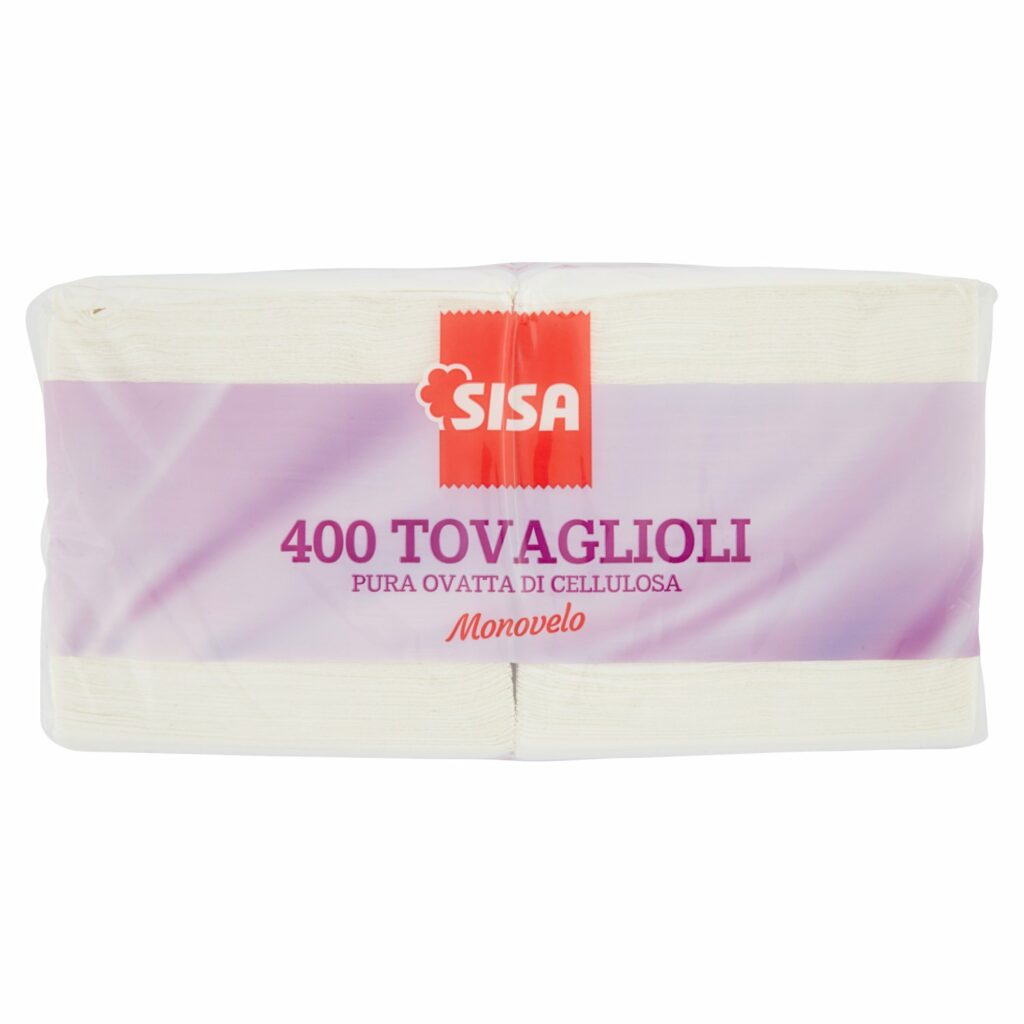 Sisa Tovaglioli Monovelo 400 pz