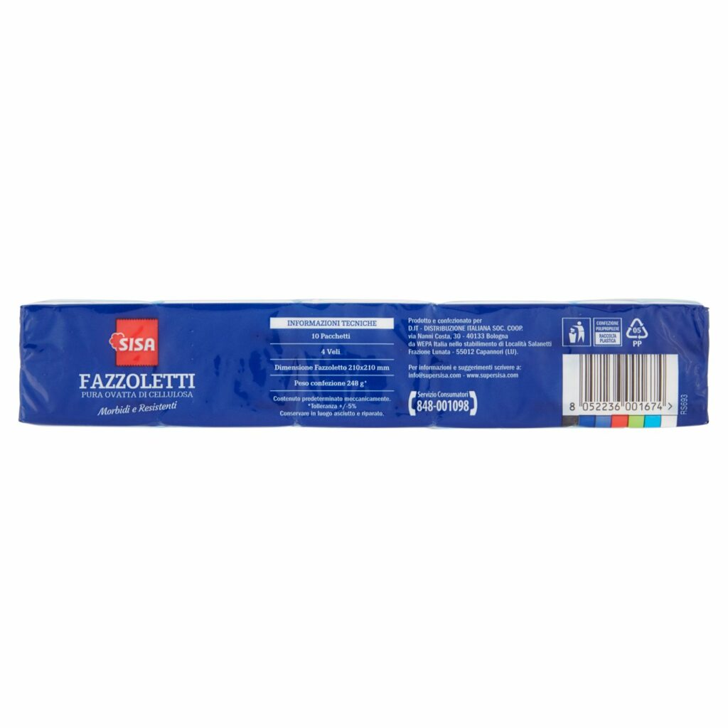 Sisa Fazzoletti 10 pz