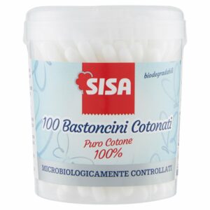 Sisa Bastoncini Cotonati 100 pz