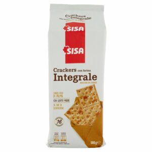 Sisa Crackers con farina Integrale 500 g