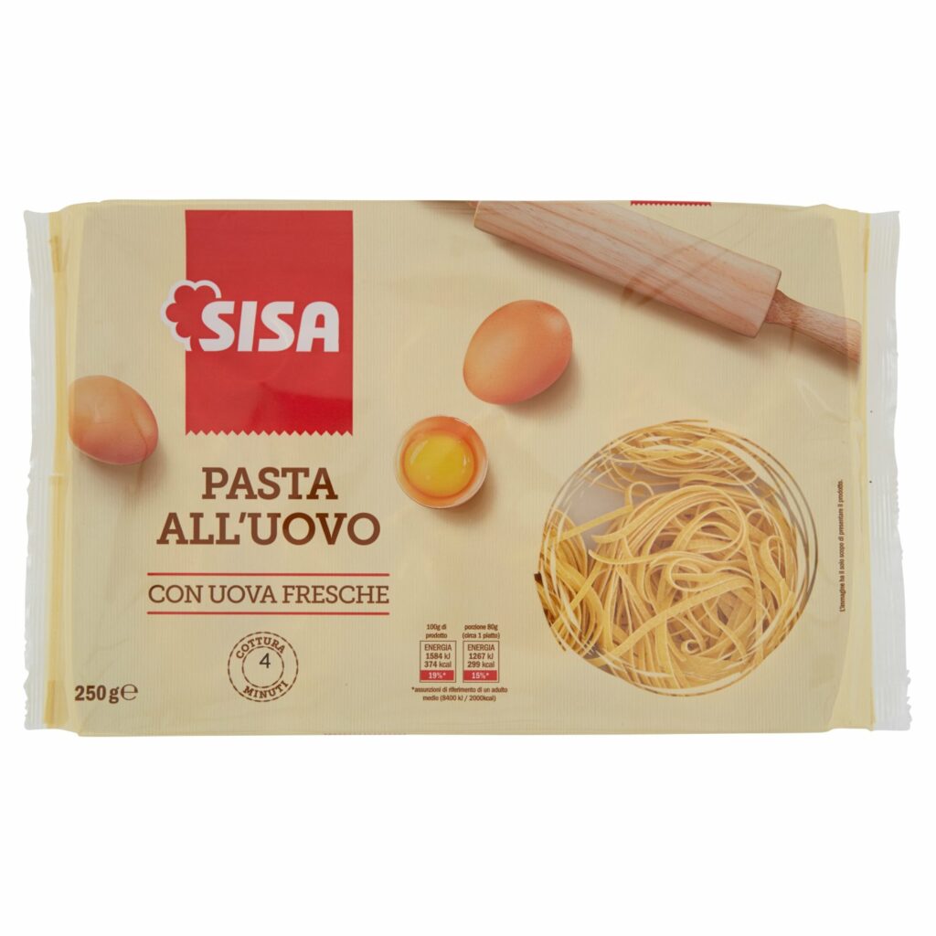 Sisa Pasta all'Uovo Taglioline 250 g