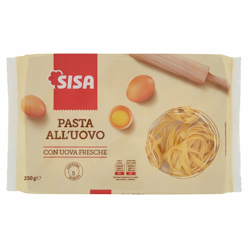 Sisa Pasta all'Uovo Fettuccine 250 g