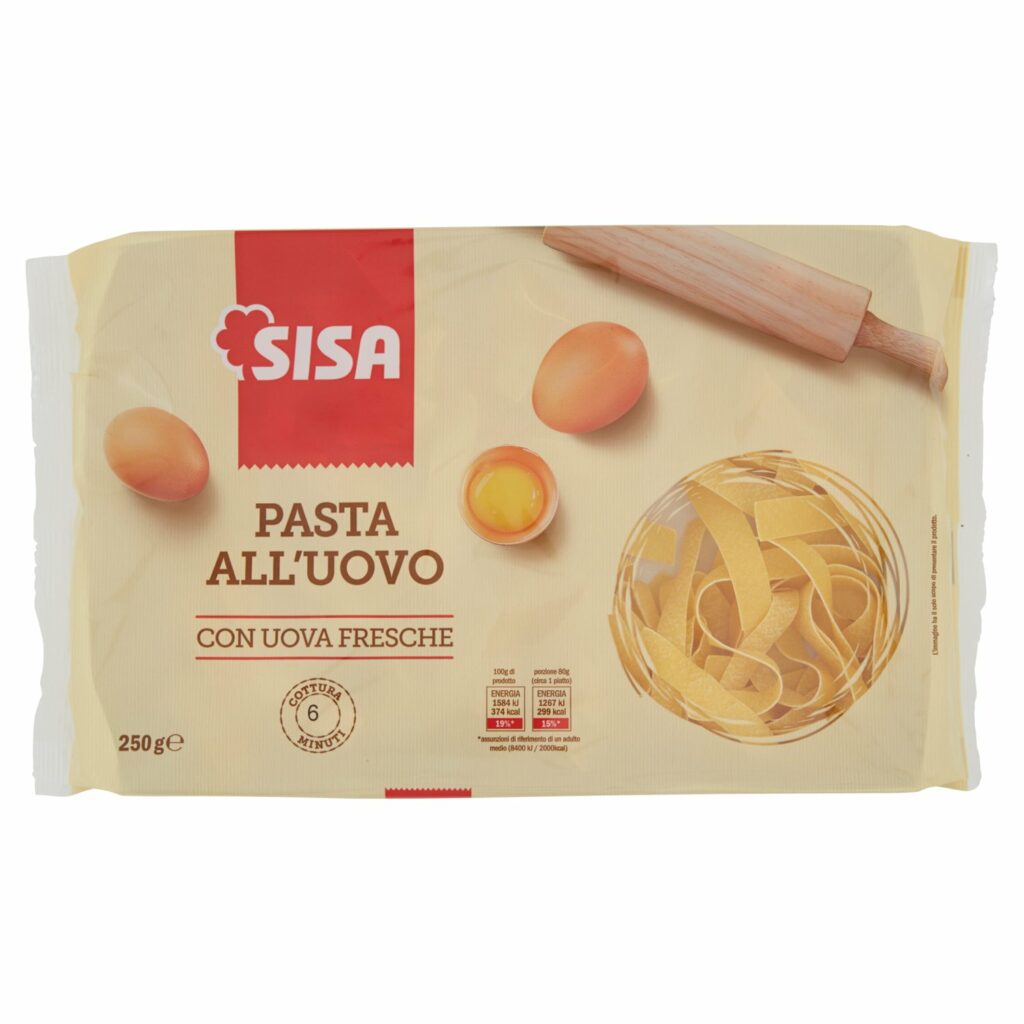 Sisa Pasta all'Uovo Pappardelle 250 g