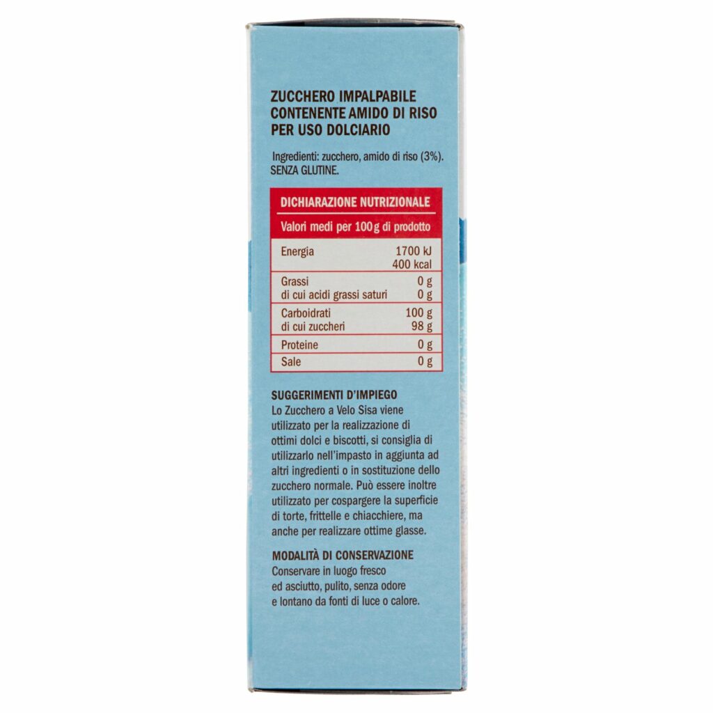 Sisa Zucchero a Velo 125 g