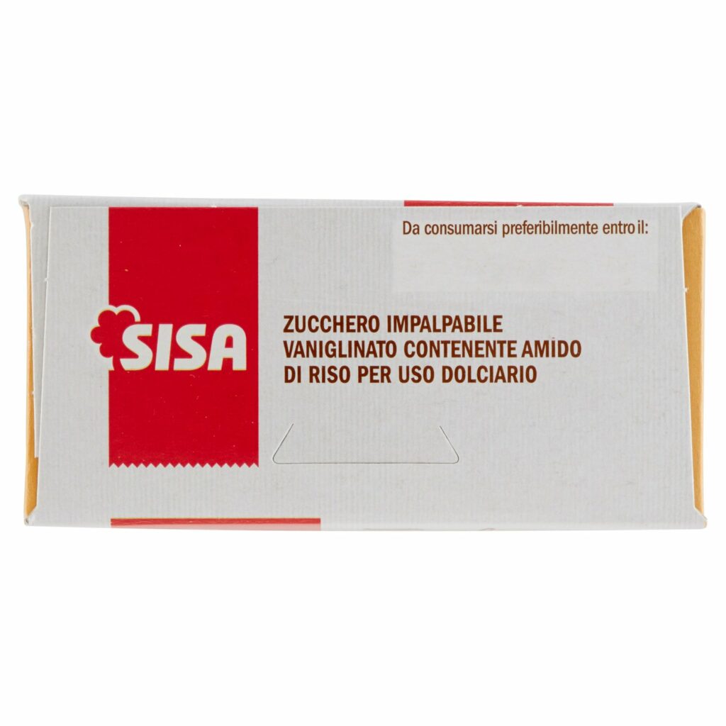 Sisa Zucchero a Velo Vanigliato 125 g