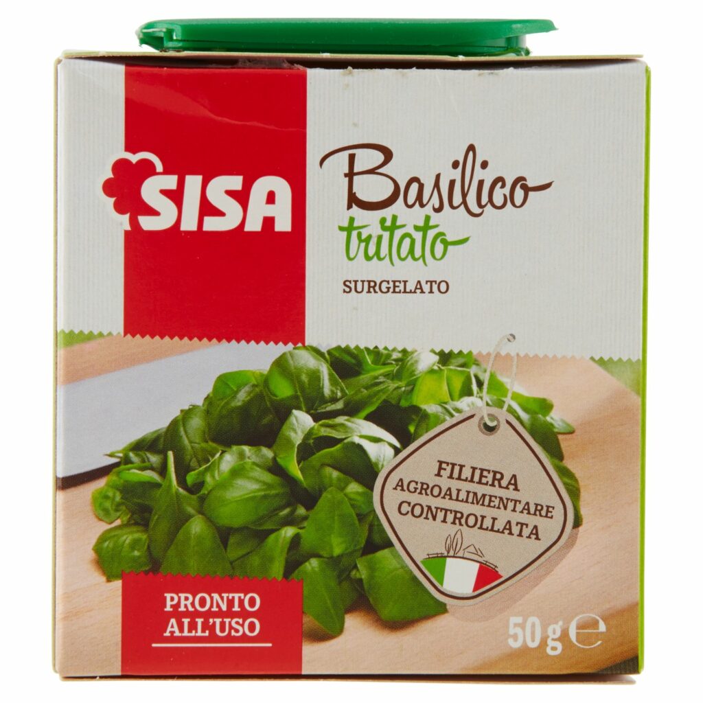 Sisa Basilico tritato Surgelato 50 g
