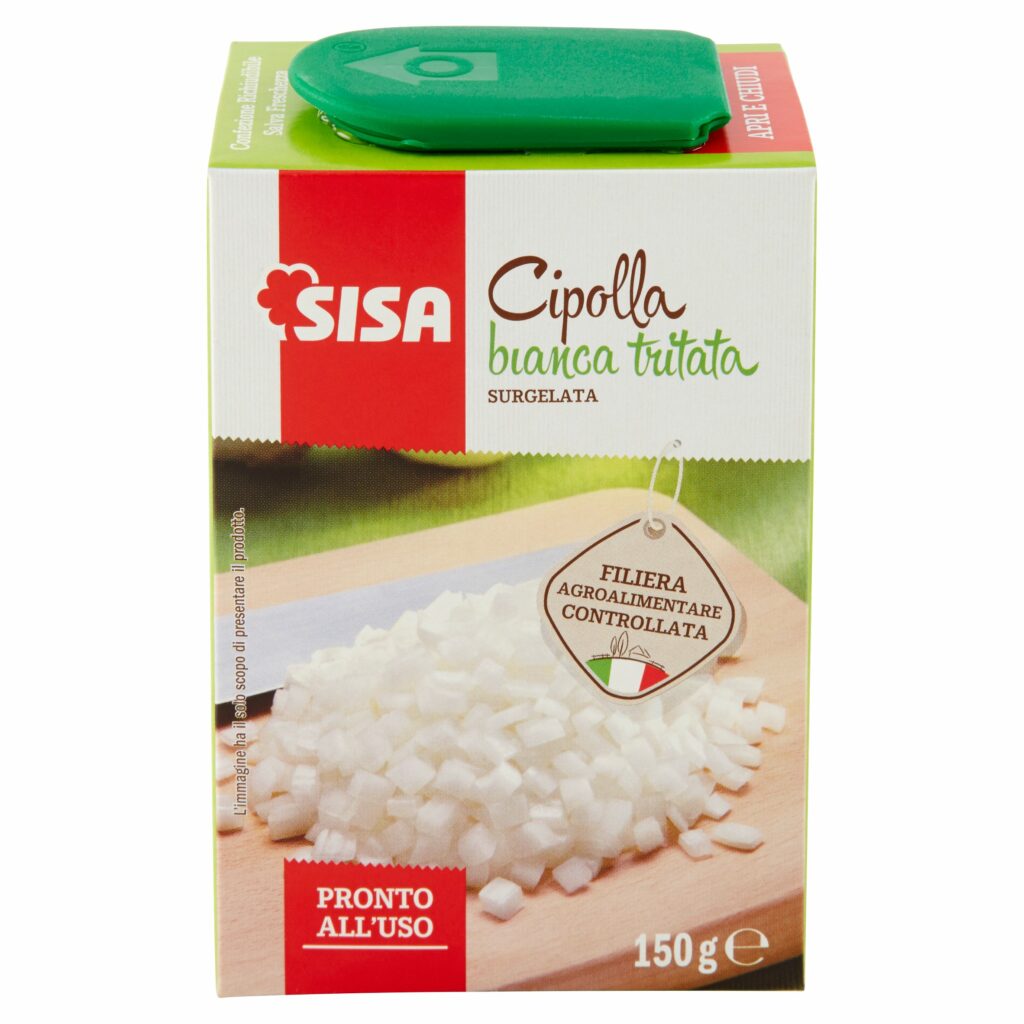 Sisa Cipolla bianca tritata Surgelata 150 g