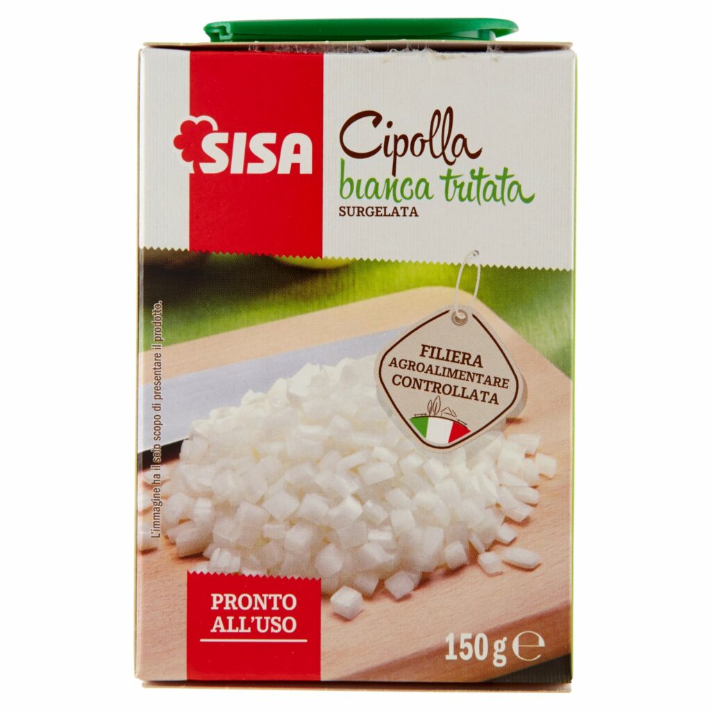 Sisa Cipolla bianca tritata Surgelata 150 g