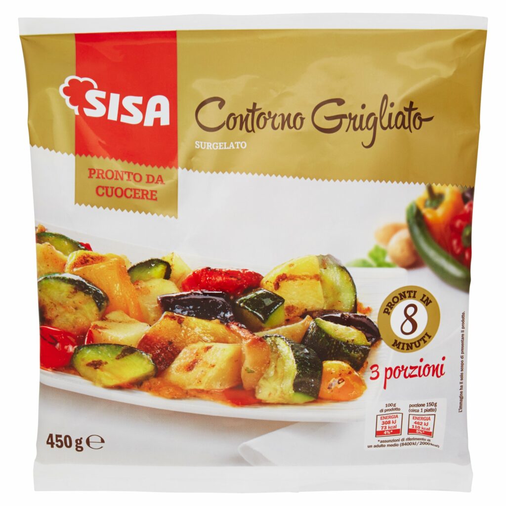 Sisa Contorno Grigliato Surgelato 450 g