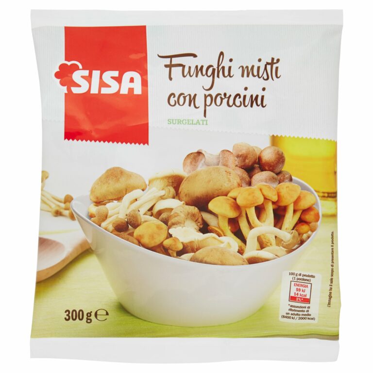 Sisa Funghi misti con porcini Surgelati 300 g SuperSisa