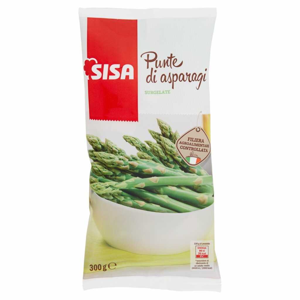Sisa Punte di asparagi Surgelate 300 g