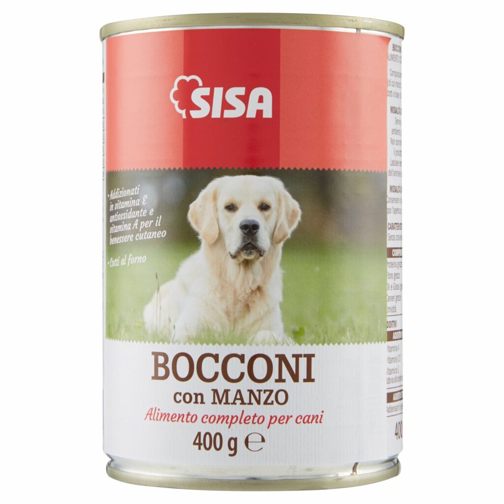 Sisa Bocconi con Manzo 400 g