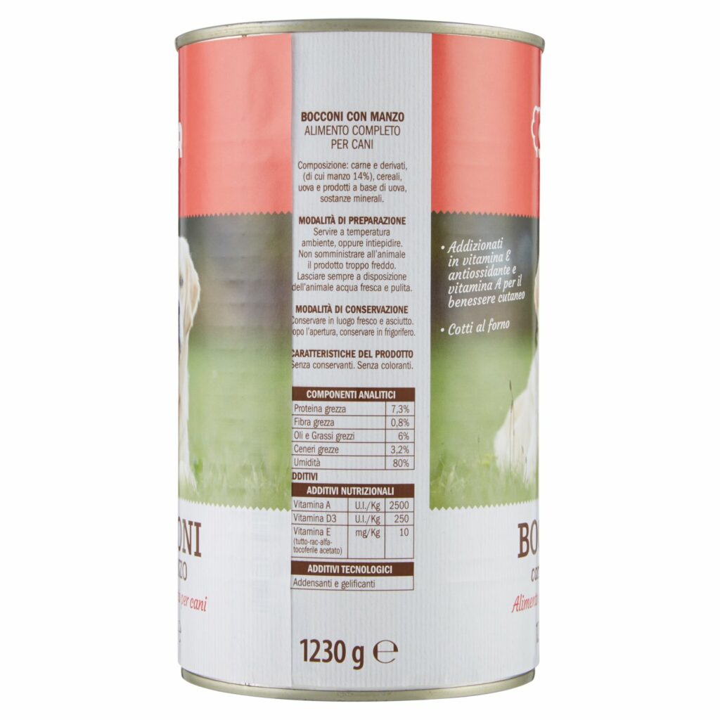 Sisa Bocconi con Manzo 1230 g
