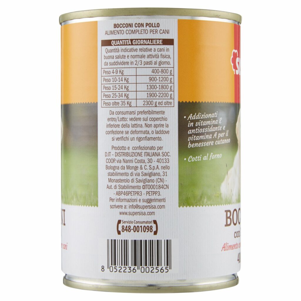 Sisa Bocconi con Pollo 400 g