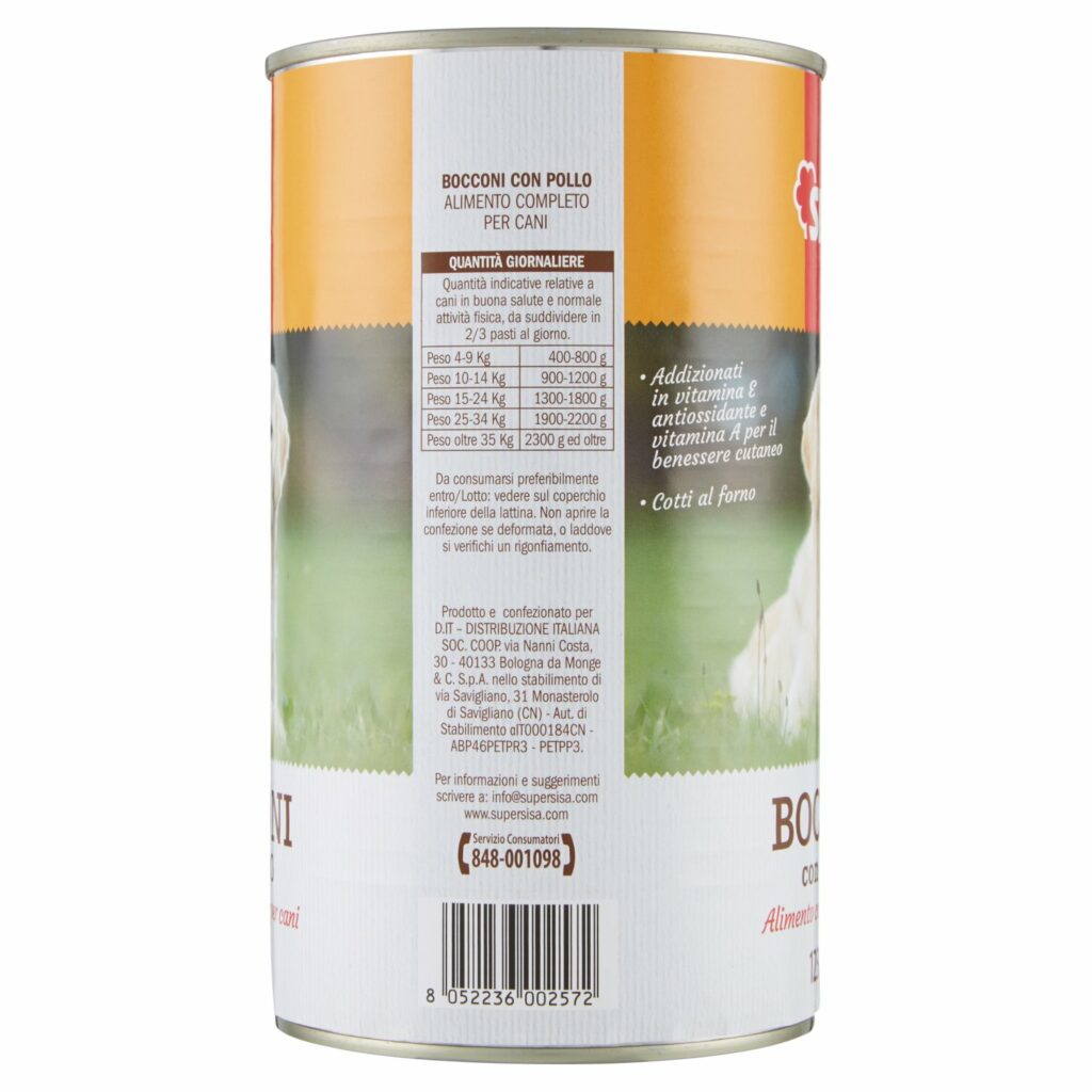Sisa Bocconi con Pollo 1230 g