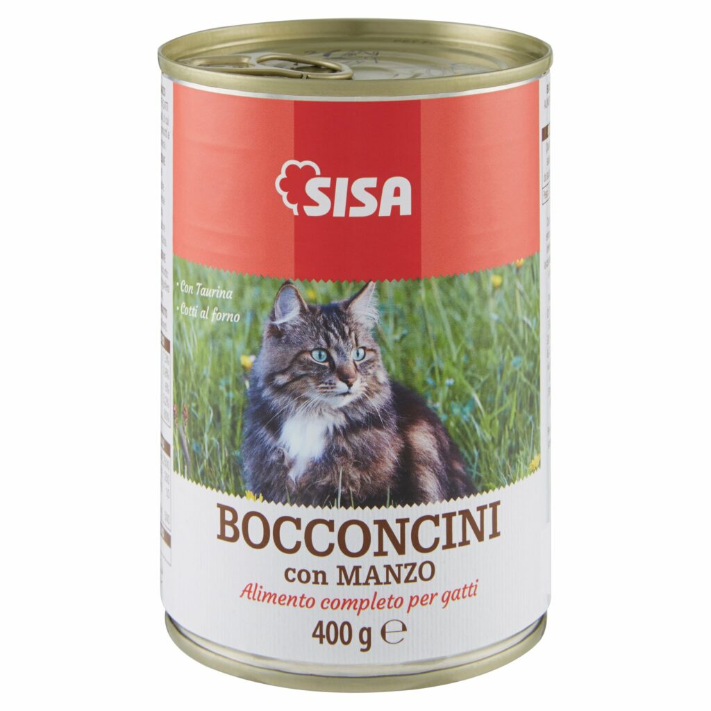 Sisa Bocconcini con Manzo 400 g