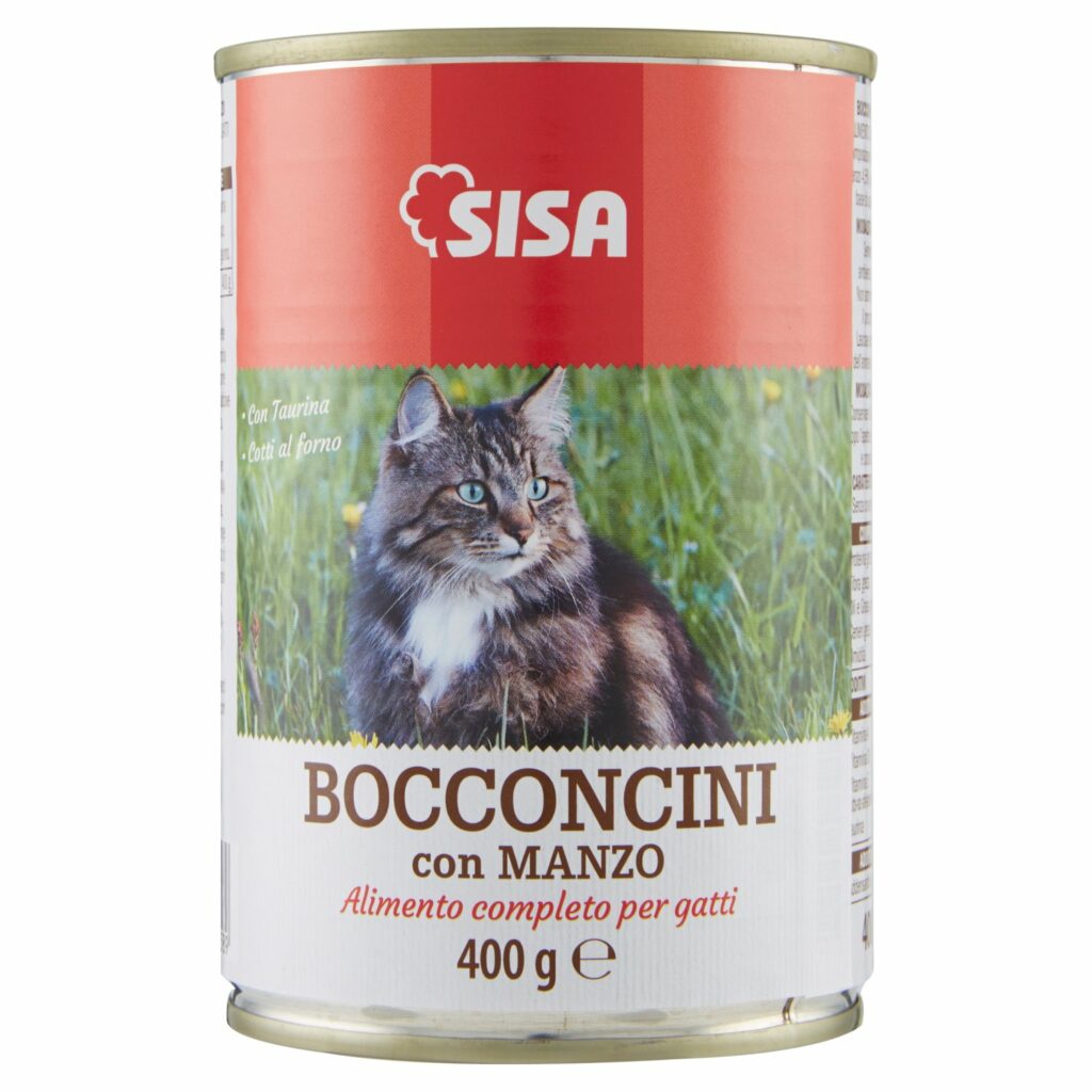 Sisa Bocconcini con Manzo 400 g