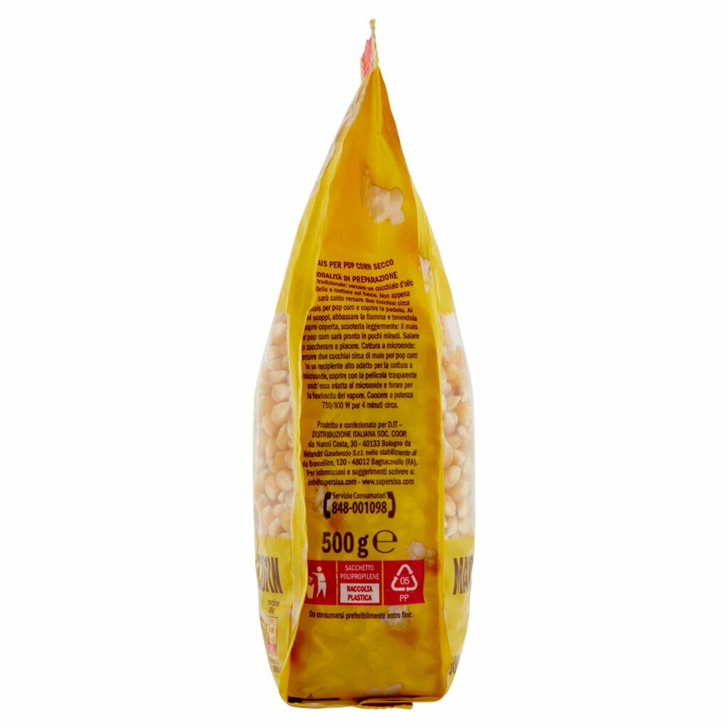 Sisa Mais per Pop Corn 500 g