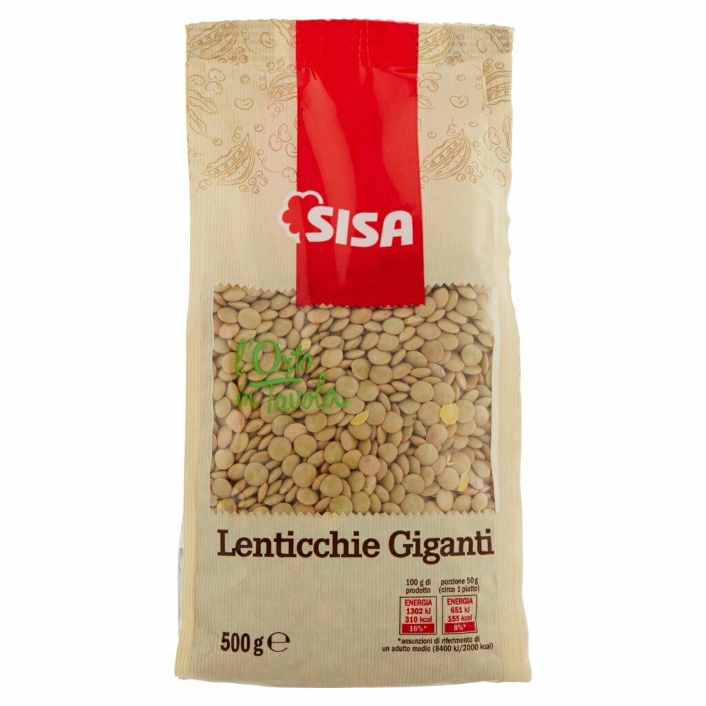 Sisa Lenticchie Giganti 500 g
