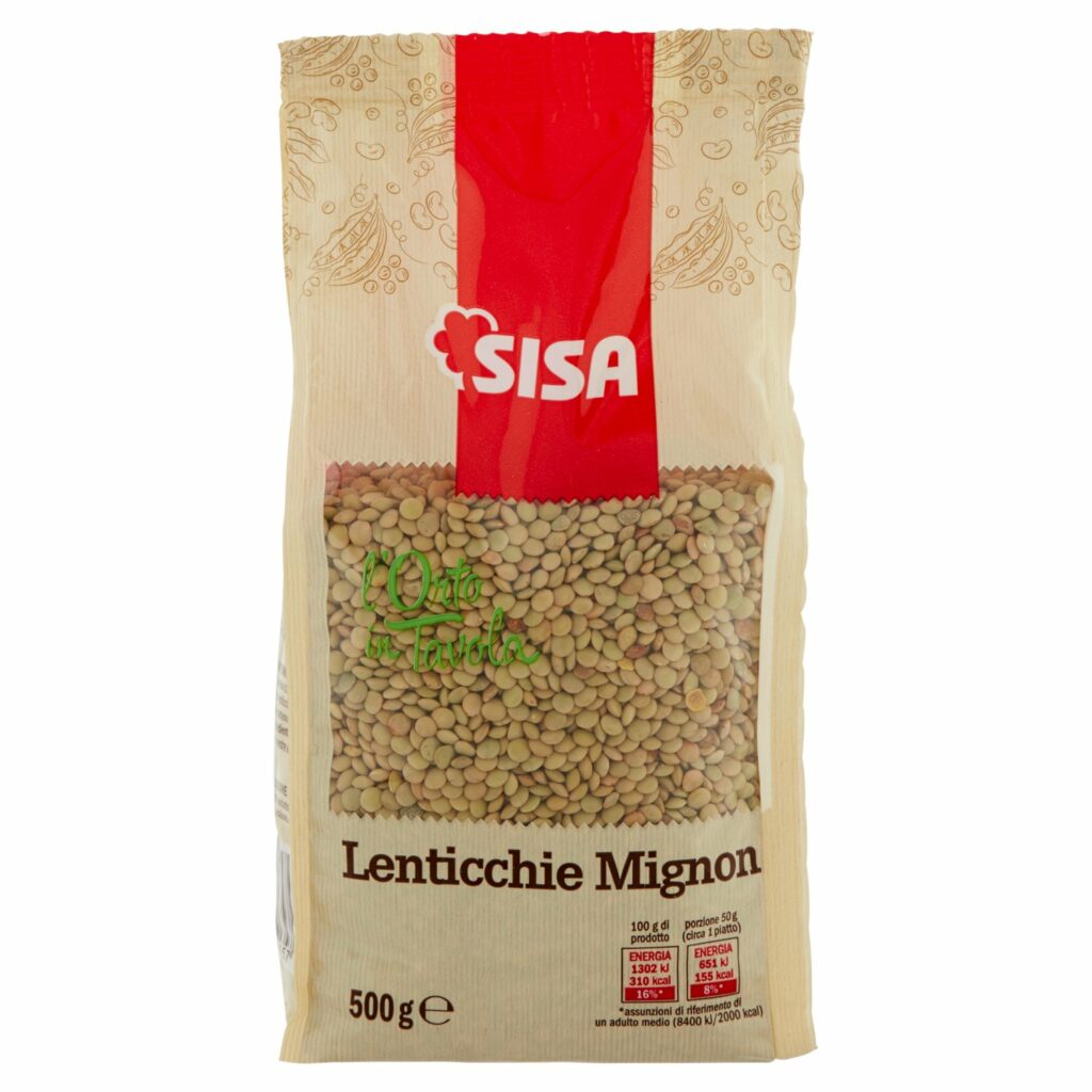Sisa Lenticchie Mignon 500 g