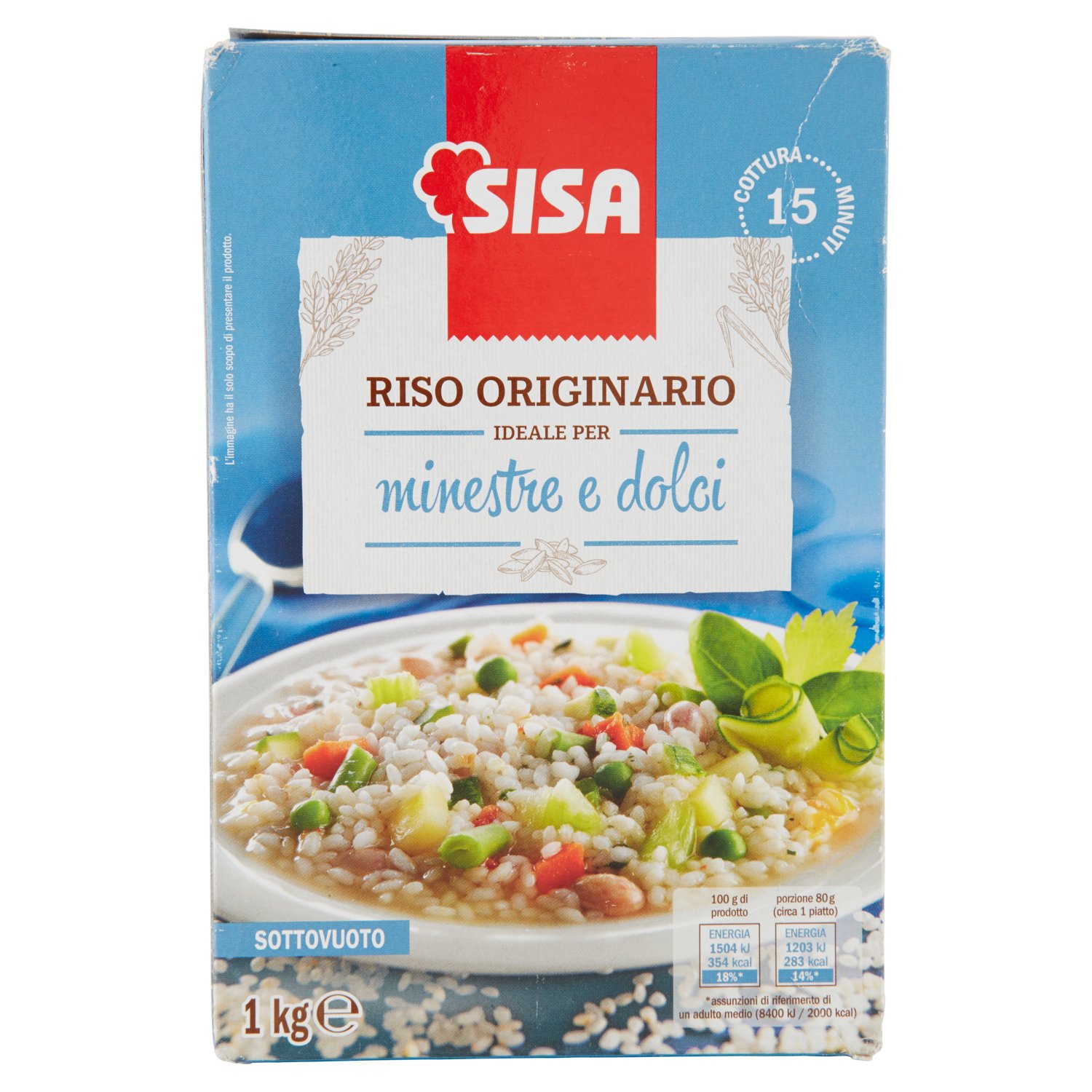 Sisa Riso Parboiled 1 kg - SuperSISA