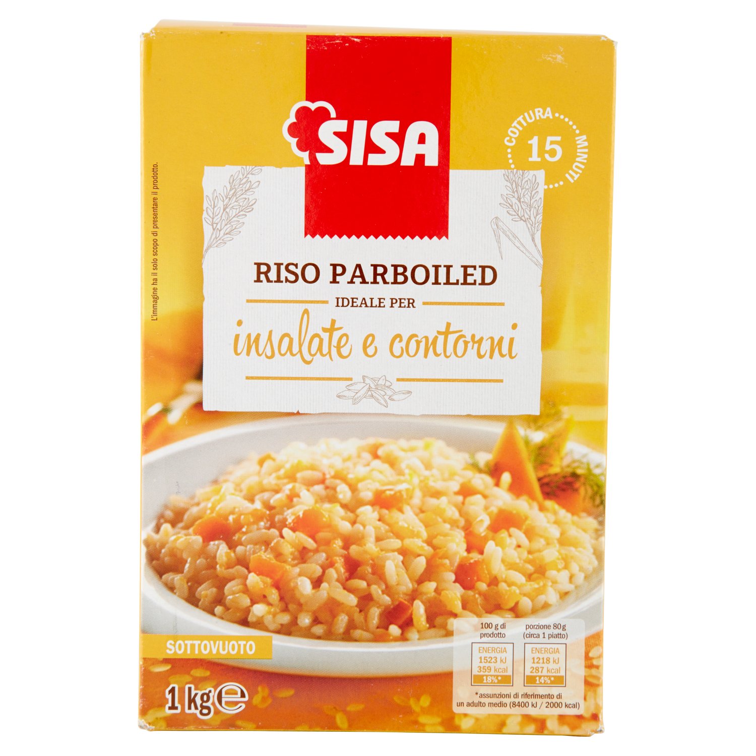 Sisa Riso Parboiled 1 kg - SuperSISA