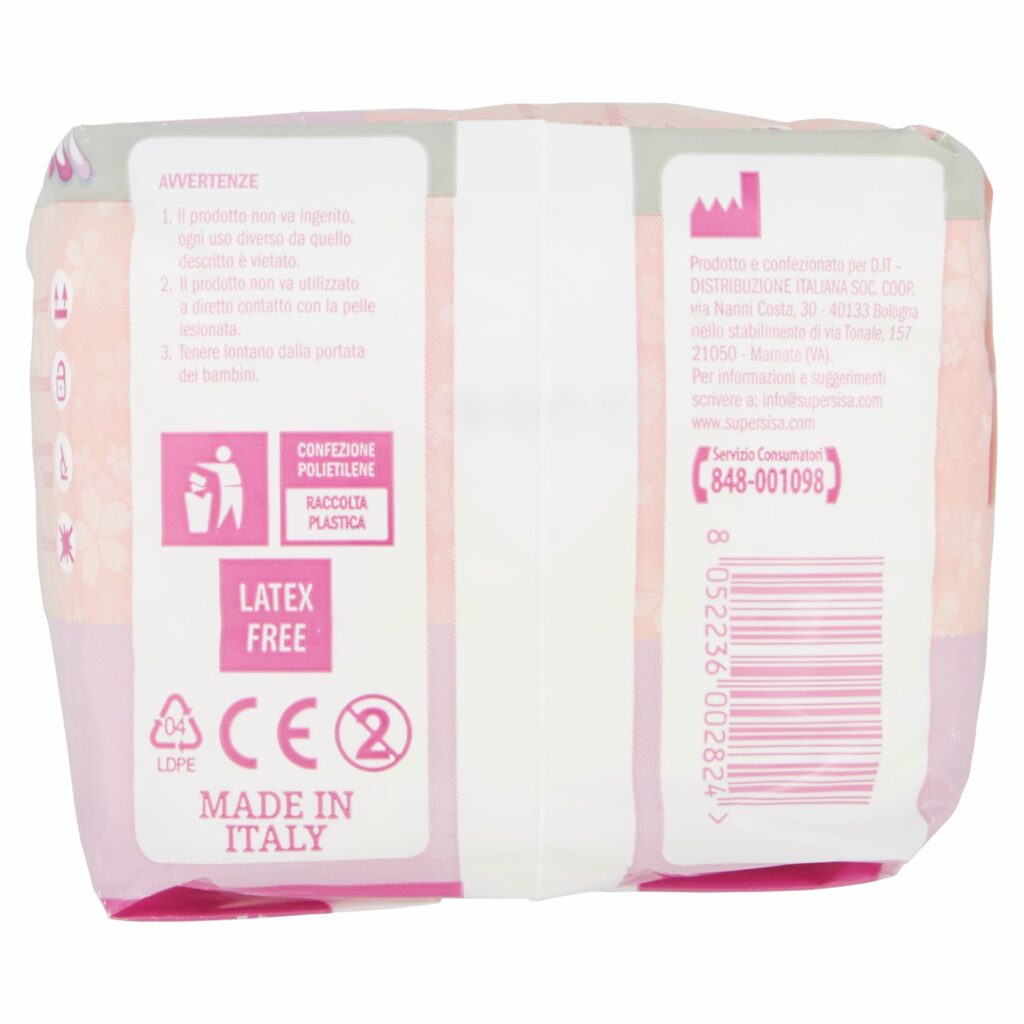 Sisa Assorbenti Igienici per Incontinenza Leggera Femminile Misura Grande 10 pz
