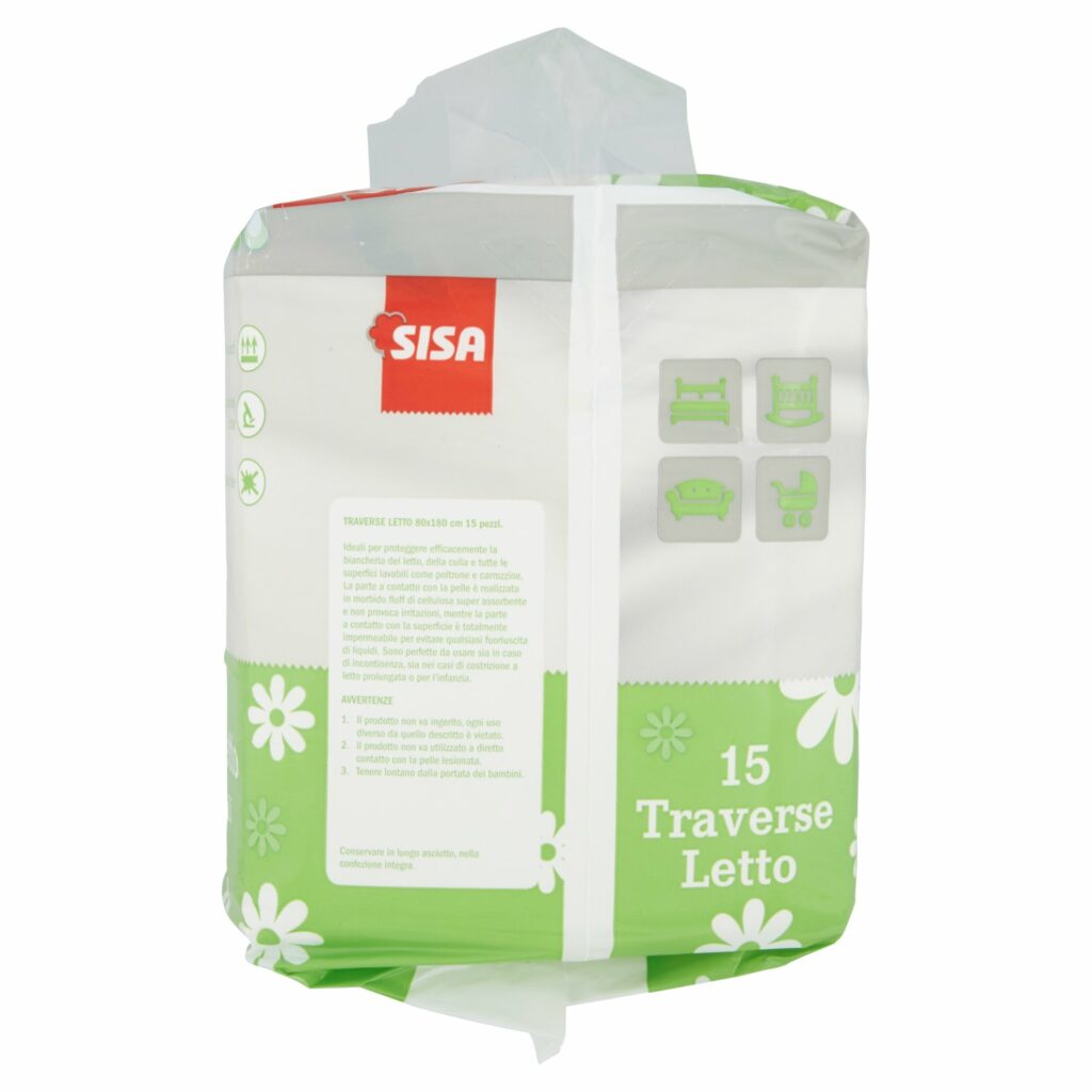 Sisa Traverse Letto 80x180 cm 15 pz