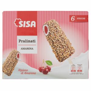 Sisa Pralinati Amarena 6 x 60 g