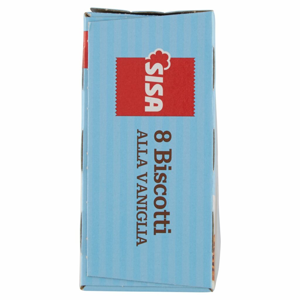 Sisa Biscotti Vaniglia 8 x 50 g