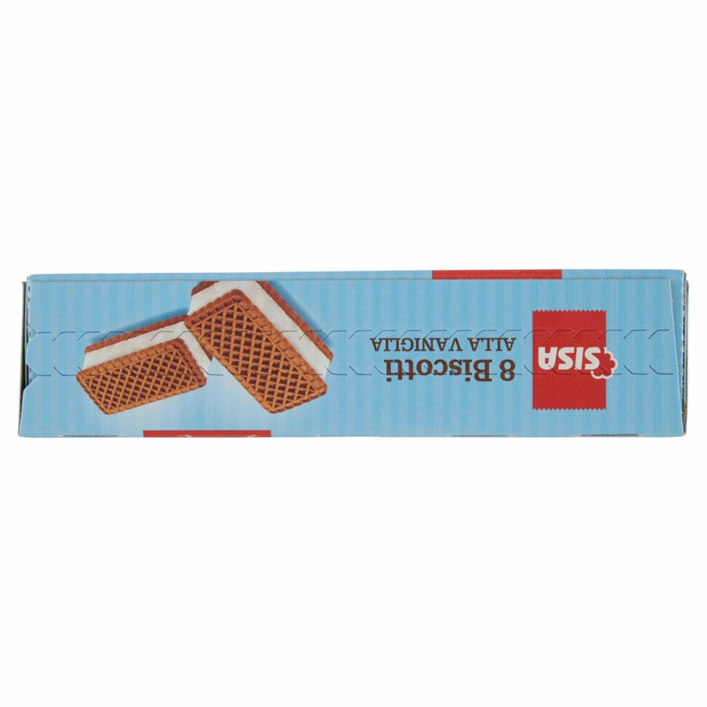 Sisa Biscotti Vaniglia 8 x 50 g