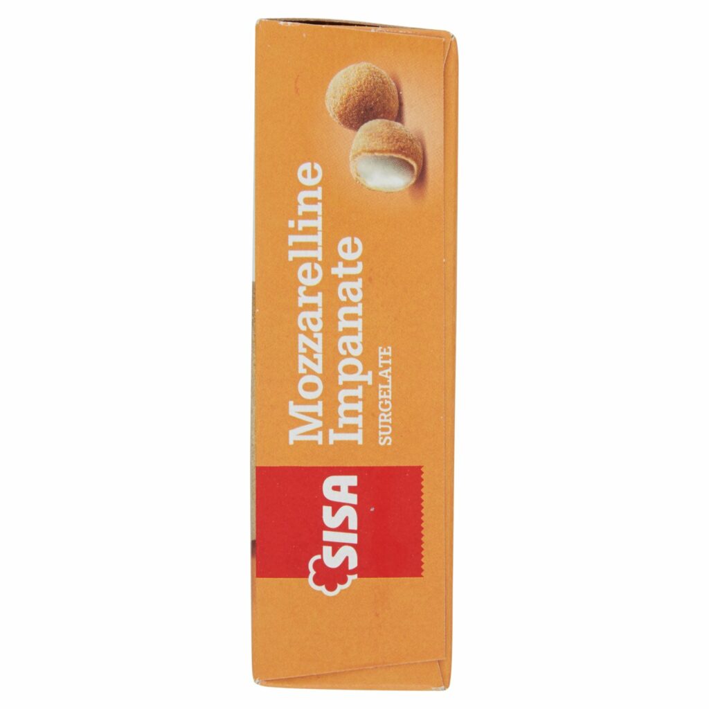 Sisa Mozzarelline Impanate	 Surgelate 200 g