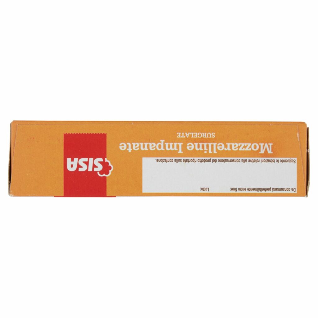 Sisa Mozzarelline Impanate	 Surgelate 200 g