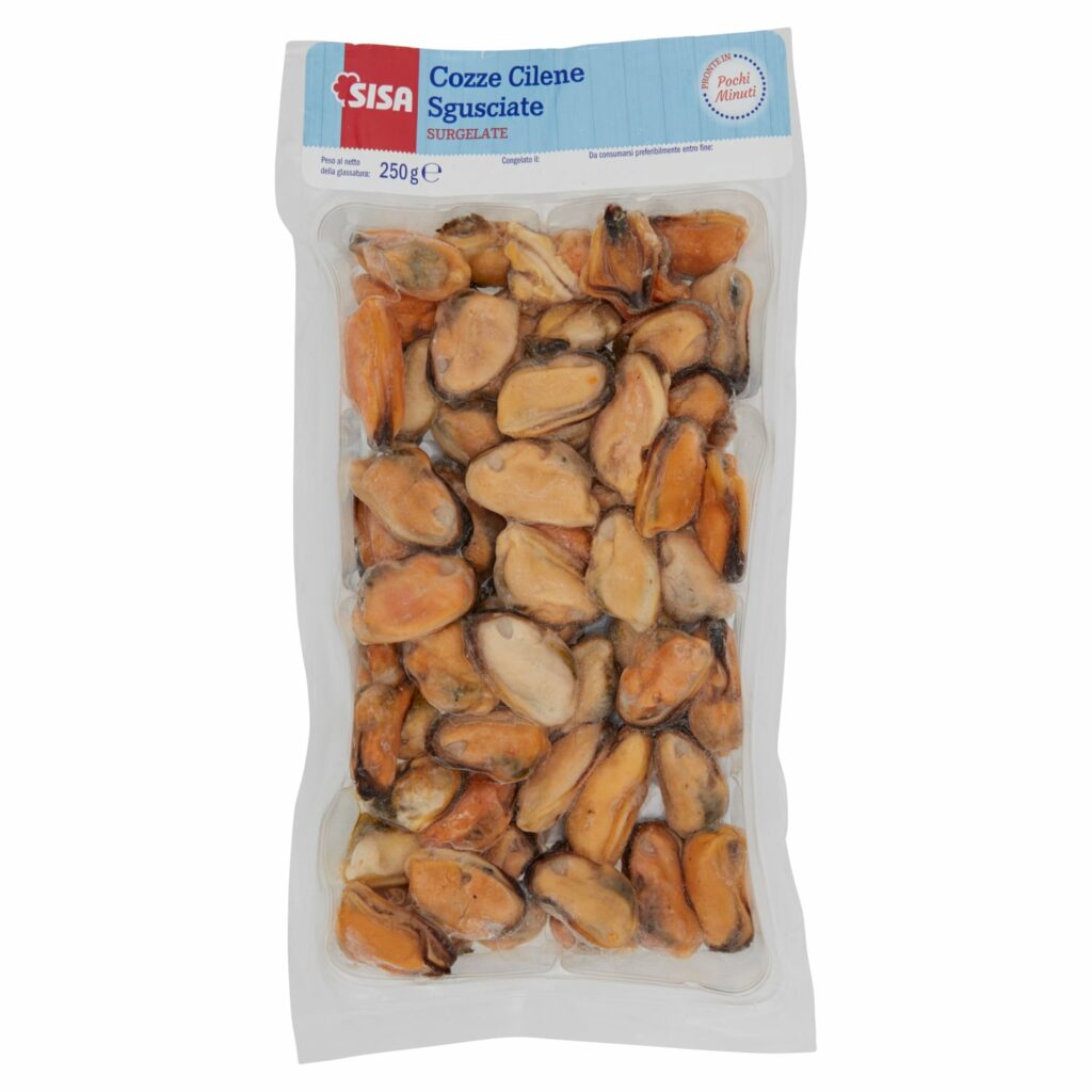 Sisa Cozze Cilene Sgusciate Surgelate 250 g