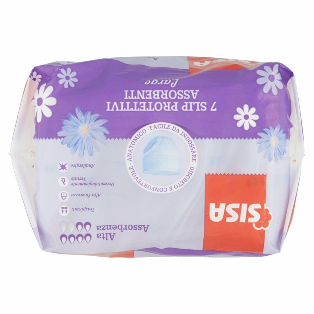 Sisa Slip Protettivi Assorbenti Large 7 pz