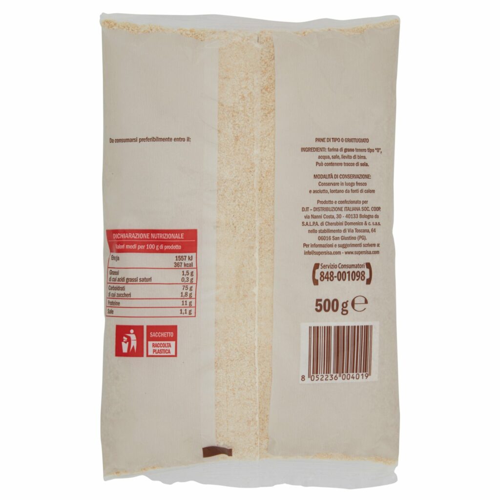 Sisa Pangrattato 500 g