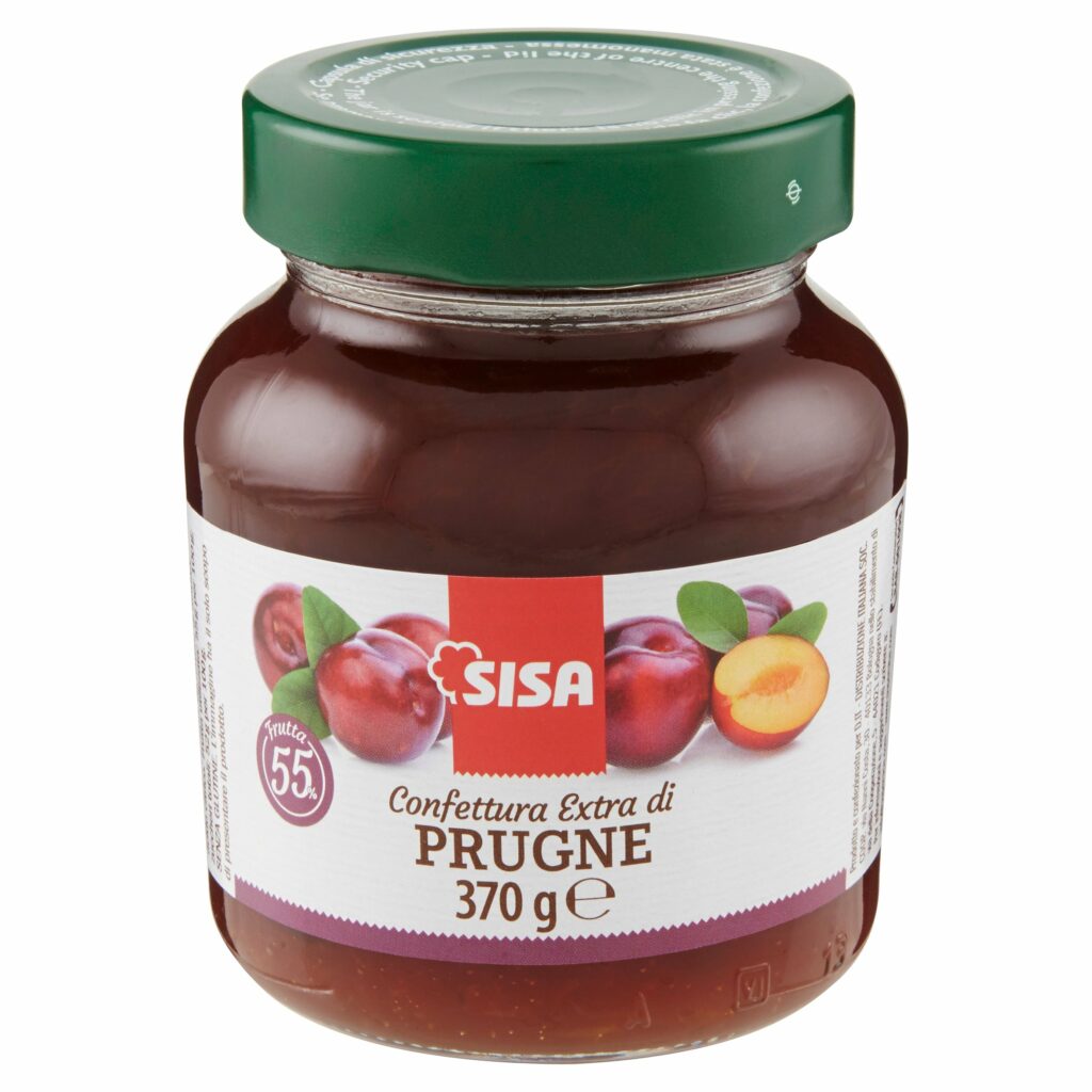 Sisa Confettura Extra di Prugne 370 g