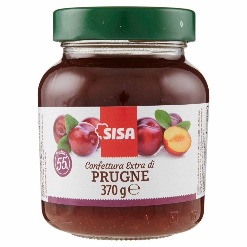 Sisa Confettura Extra di Prugne 370 g