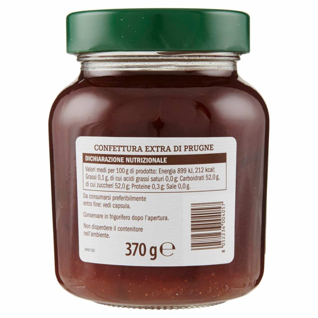 Sisa Confettura Extra di Prugne 370 g