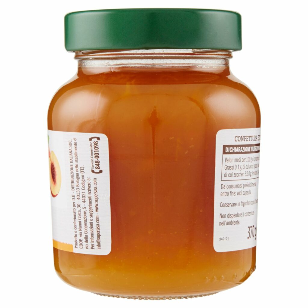 Sisa Confettura Extra di Pesche 370 g
