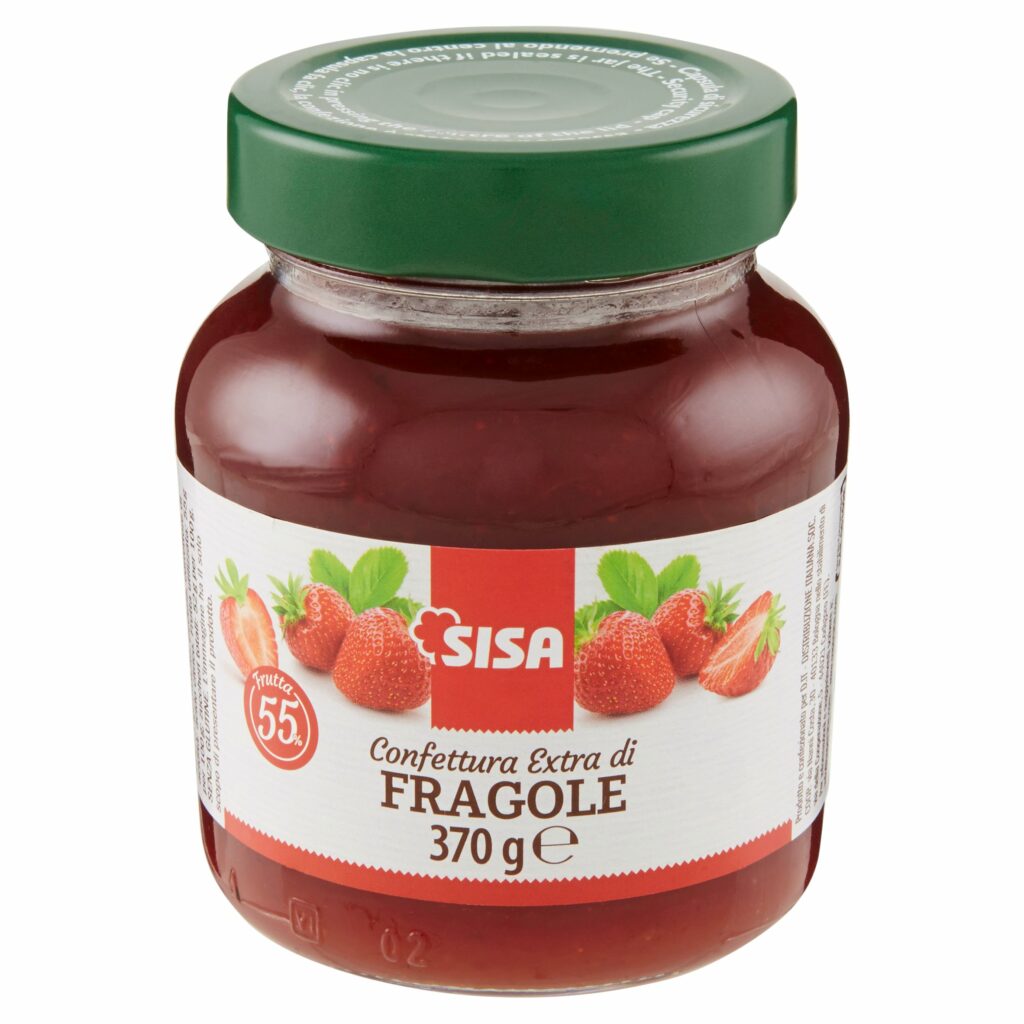 Sisa Confettura Extra di Fragole 370 g