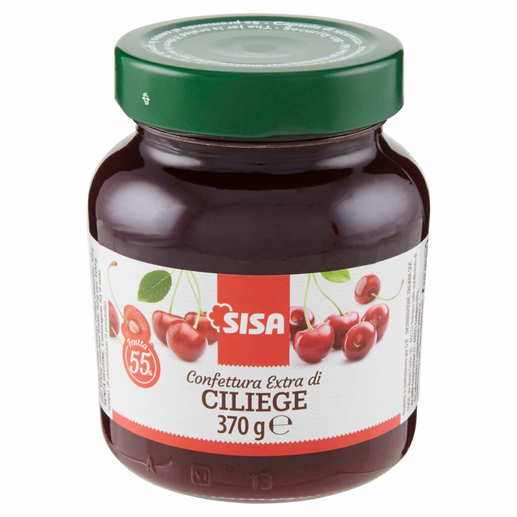 Sisa Confettura Extra di Ciliege 370 g