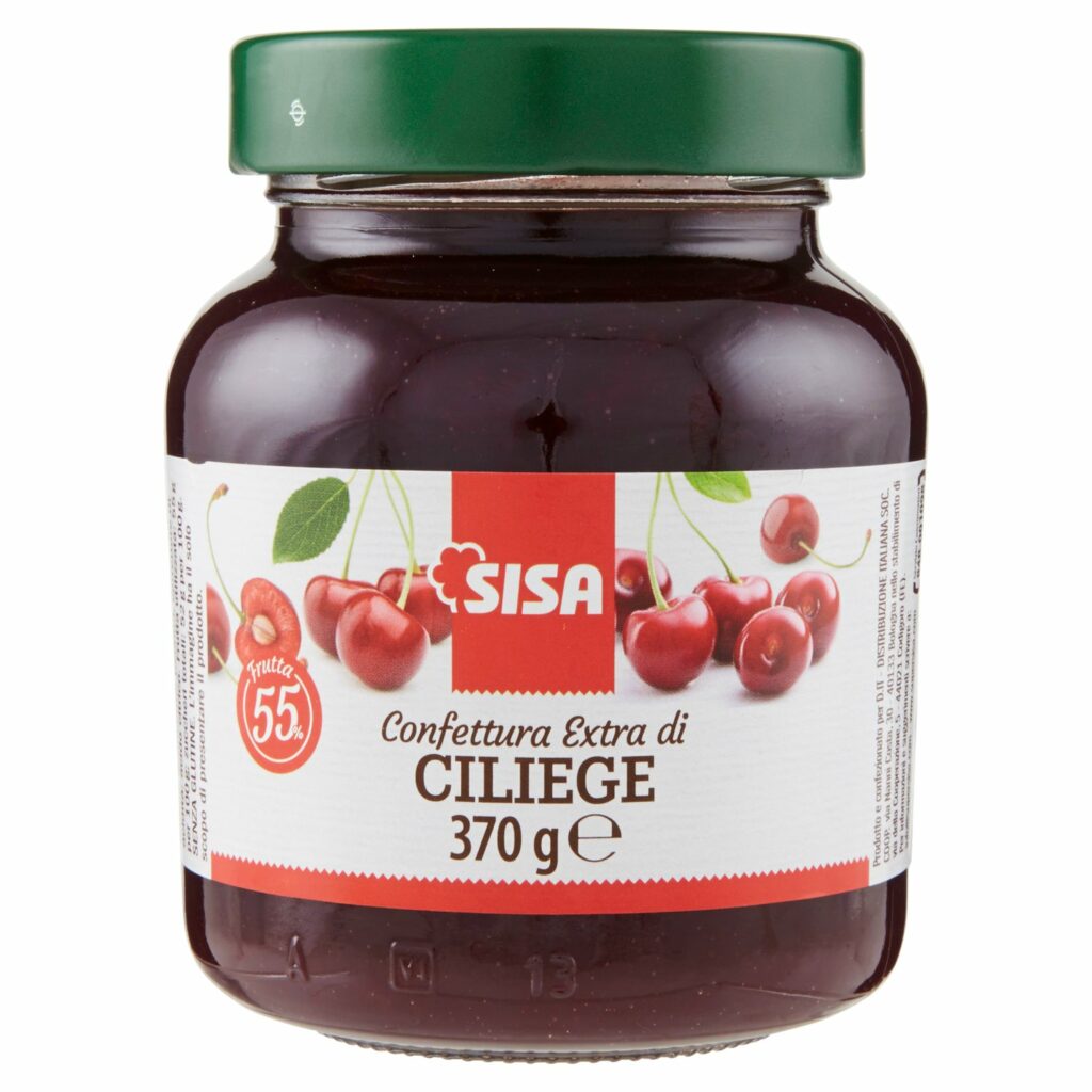 Sisa Confettura Extra di Ciliege 370 g