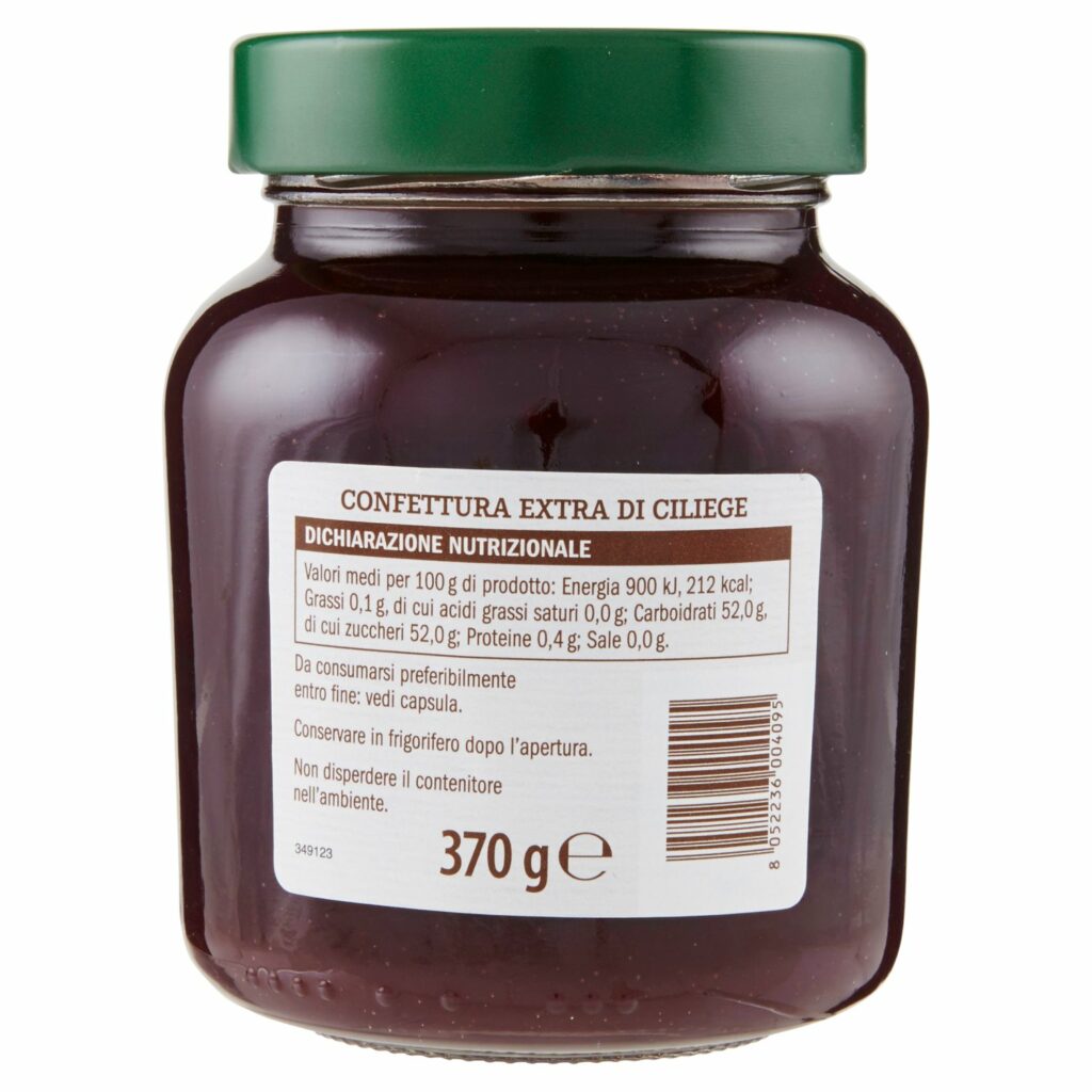 Sisa Confettura Extra di Ciliege 370 g